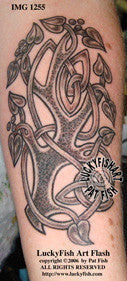 Tree of Transition Celtic Tattoo Design 1