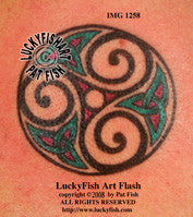 Momentum Celtic Tattoo Design