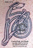 Sighthound Celtic Tattoo Design 2