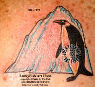Emperor Penguin Tattoo Design 1