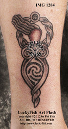 Celtic Goddess Arianrhod Tattoo Design 1