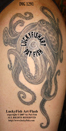 Undulator Octopus Tattoo Design 1