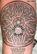 Festival Wheel Celtic Tattoo Design 1