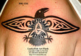 Shield Raven Celtic Tattoo Design 1
