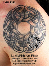 Viking Shield Tattoo Design 