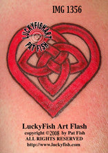 I am Love Celtic Tattoo Design 1