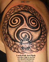 From The Beyond Celtic Tattoo Design 1