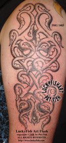 Memory Tree Viking Tattoo Design 1