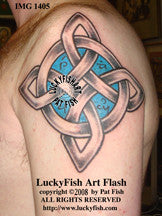 Virtue Knot Celtic Tattoo Design 1