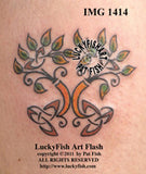 Spring Forward Celtic Tattoo Design 2