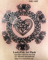 Scots Family Celtic Tattoo Design 1