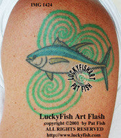 Tuna Vortex Tattoo Design 1