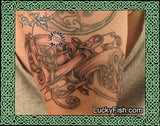 Canine Infinity Celtic Tattoo Design 6