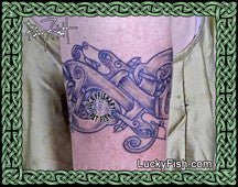 Canine Infinity Celtic Tattoo Design 8