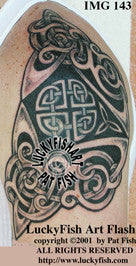 Celt-Maori Tribal Celtic Tattoo Design 1