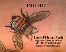 Bombus Bee Tattoo Design 1