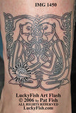 Blood Brothers Gay Celtic Men Tattoo Design