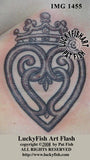 Luckenbooth Scottish Heart Tattoo Design 2