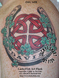 Lucky Father Celtic Tattoo Design