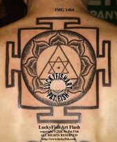 Ganesha Yantra Tattoo Design 1