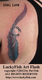 Angel Feather Tattoo Design 1