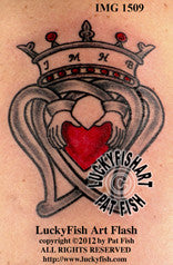 Dedication Luckenbooth Scottish Tattoo Design 1