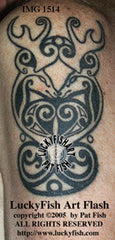 Welsh Stags Celtic Tattoo Design 1
