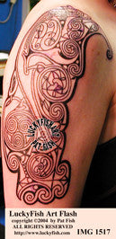Lion Strength Celtic Tattoo Design 1