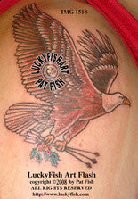 Victory Eagle Tattoo Design