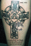 Claddagh High Cross Celtic Tattoo Design 2