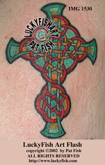 Unity Cross Celtic Tattoo Design 1