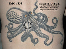 Octopus Mystery Tattoo Design 1