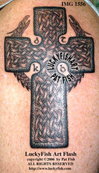 Crux Drac Celtic Tattoo Design 1