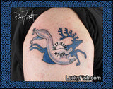Scythian Leopard and Elk Tattoo Design 2