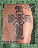 Eternal Vigilance Cross Celtic Tattoo Design 2