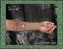 Chaos Star Celtic Tattoo Design 2