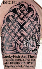 Gaelic Legacy Sleeve Cap Celtic Tattoo Design 1