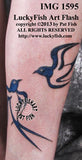 Santorini Swallows Tattoo Design 1