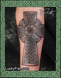 Journey Cross Celtic Tattoo Design 2