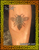 Apic Mellifera Honey Bee Celtic Tattoo Design