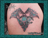 Lucky Stallions Celtic Tattoo Design 2