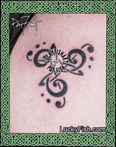 Clef Knot Celtic Music Tattoo Design 2