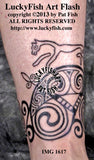 Uffington Cuff Celtic Tattoo Design 2