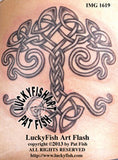 Tree of Lines Celtic Tattoo Design 