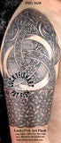 Trinity Half Sleeve Celtic Tattoo Design
