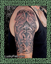 Dog Show Celtic Tattoo Design 2