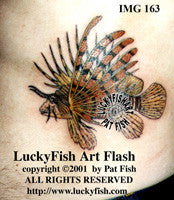 Lionfish Tattoo Design 1