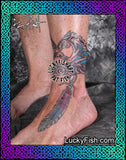 Horse Feathers Celtic Tattoo Design 2