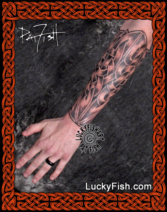Archer's Bracer Celtic Tattoo Design