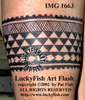 Hawaiian Band Tattoo Design 1